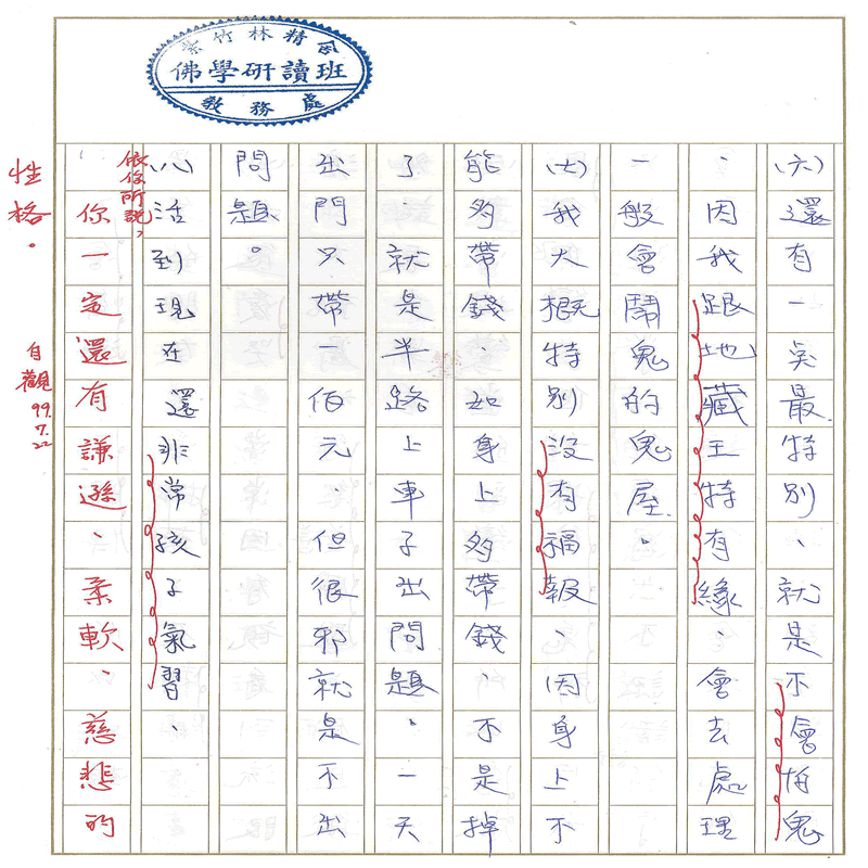 真實文字,歷歷在目~書寫作業3(完)