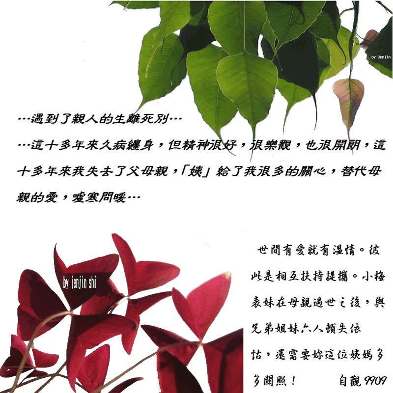 抖動的文字 師父的勉勵