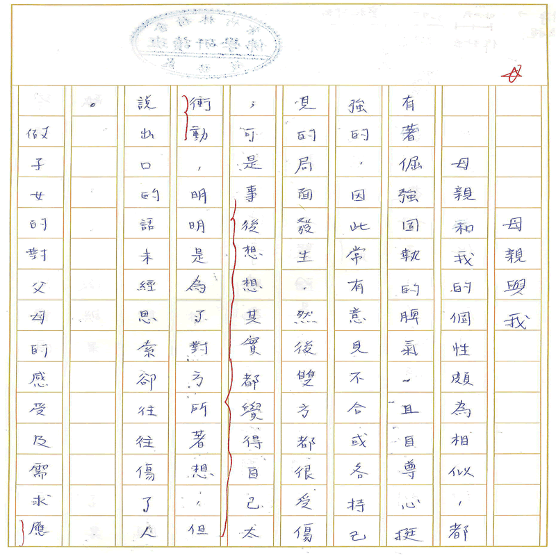 真實文字,歷歷在目~書寫作業1~接續下一頁
